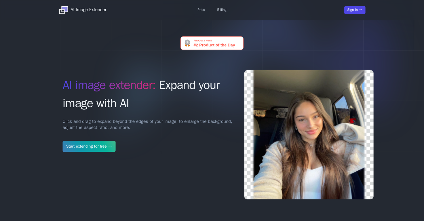 AI Image Extender screenshot