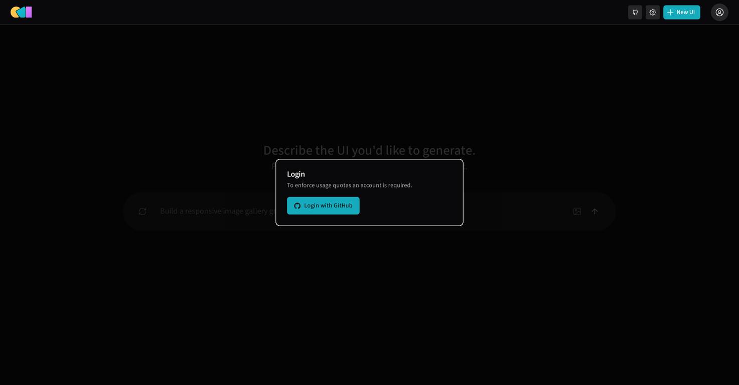 OpenUI by W&B screenshot