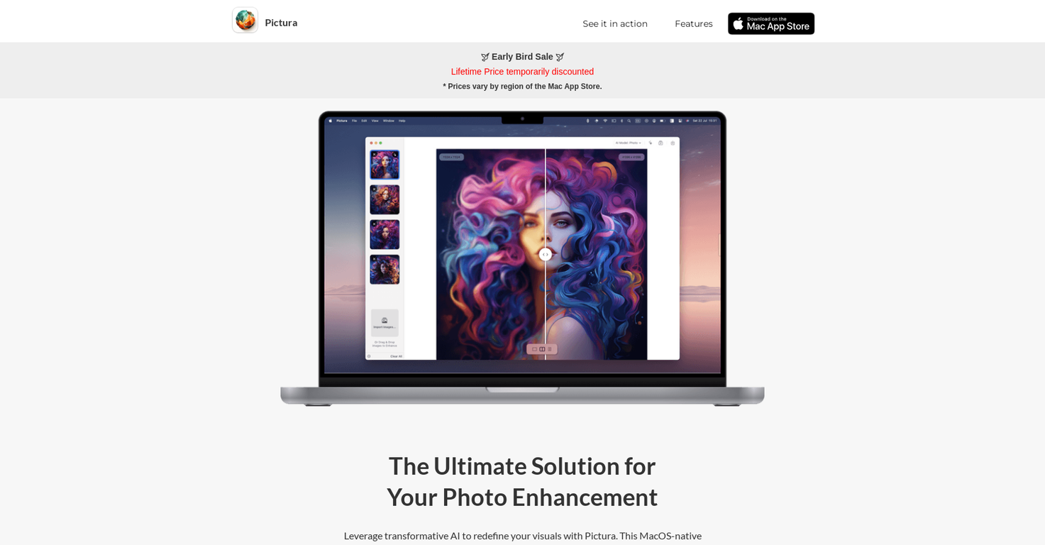 Pictura screenshot
