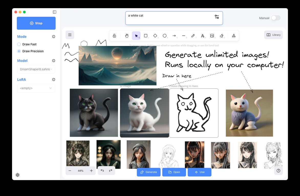 DrawingPics screenshot