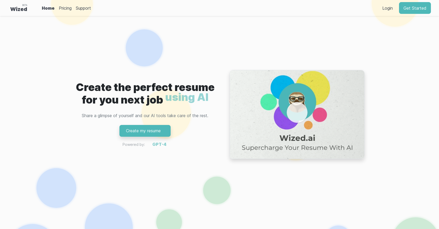 Wized screenshot