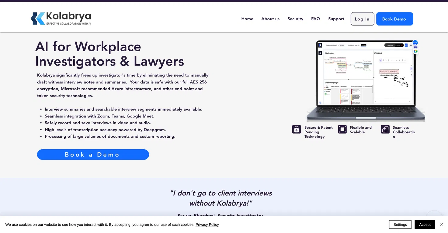 Kolabrya screenshot