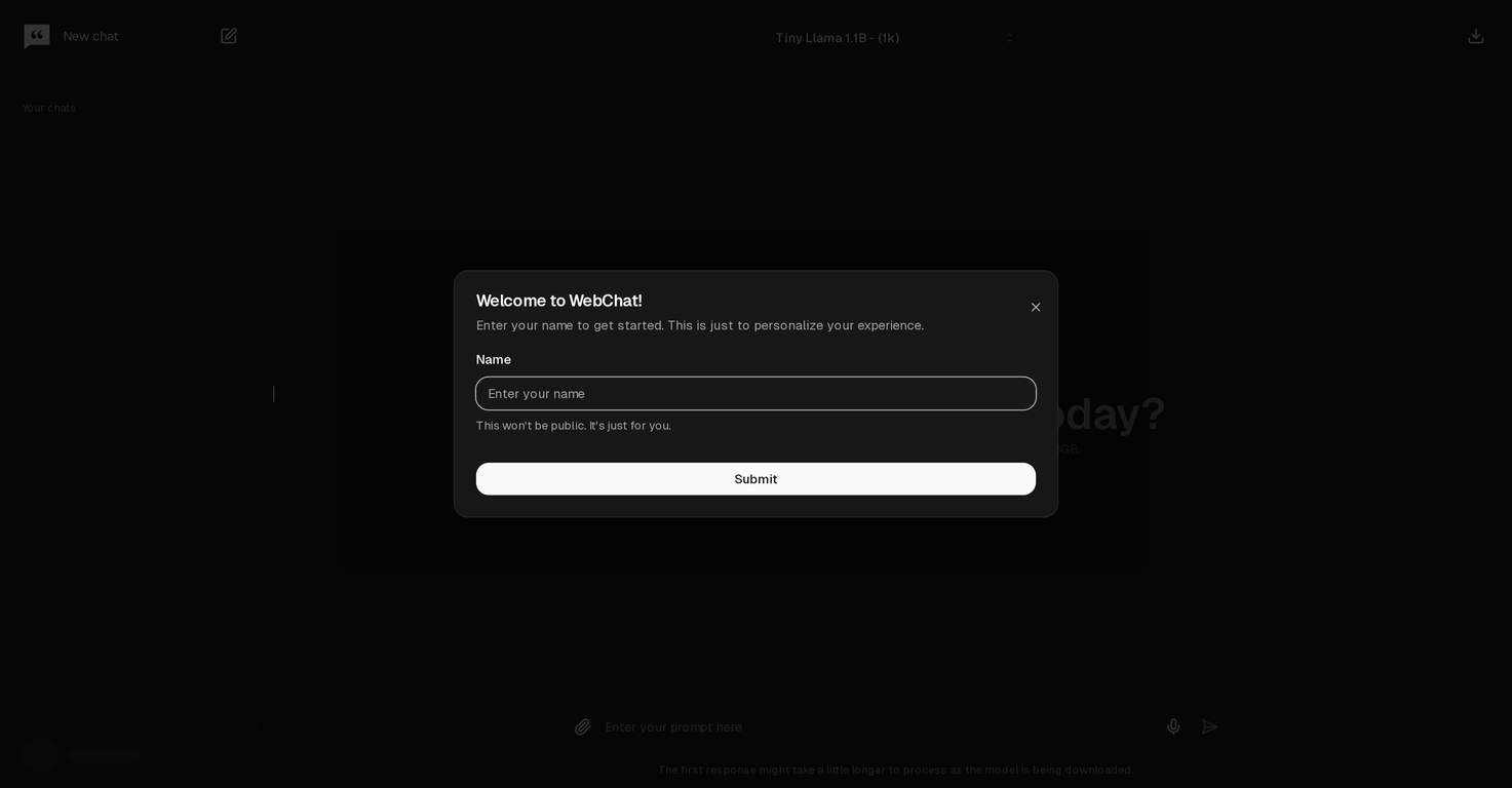 ChattyPage screenshot