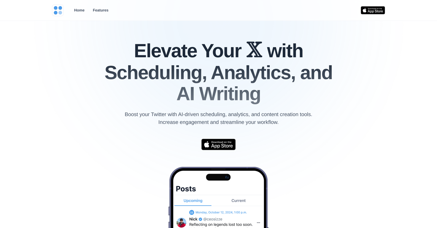 Twitdget screenshot