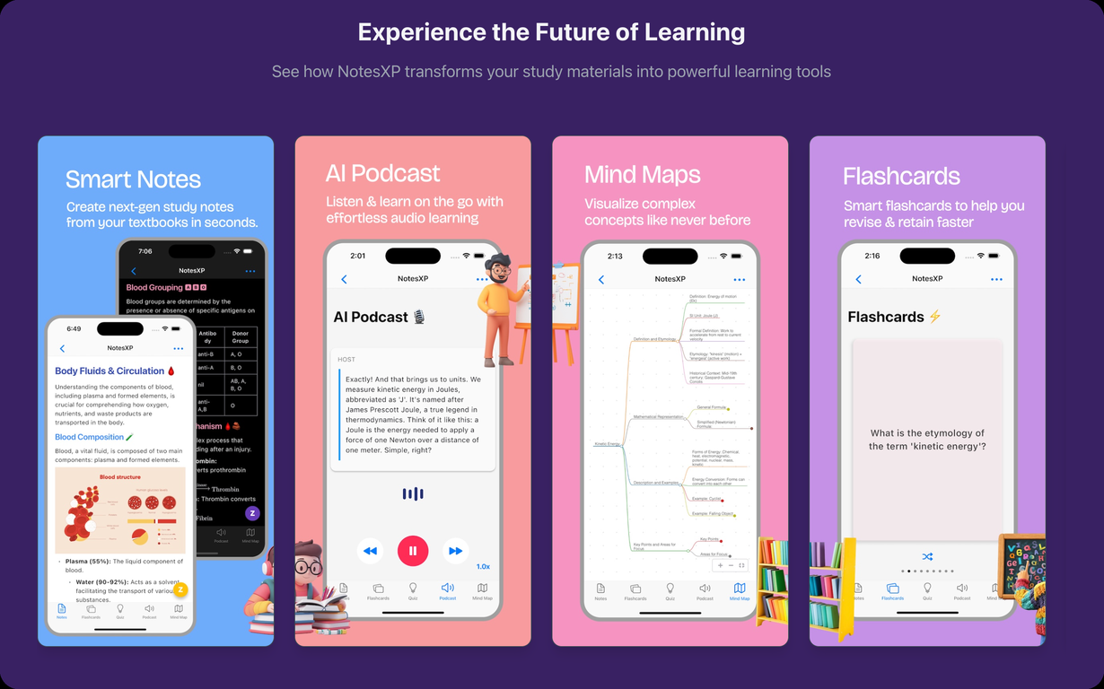 NotesXP - Study Notes AI screenshot