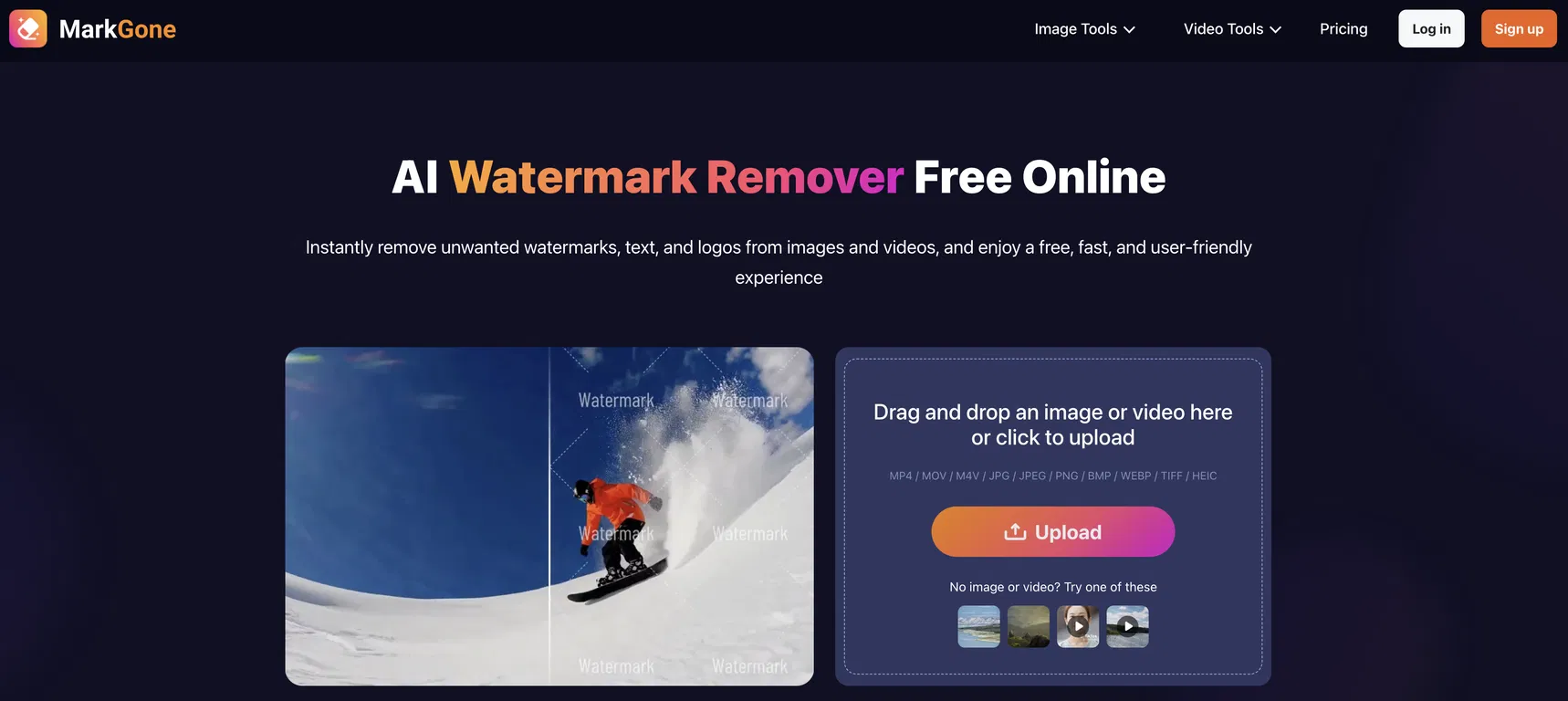 MarkGone screenshot