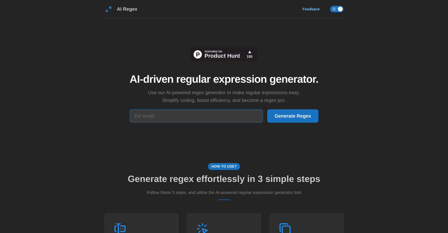 AIRegex screenshot