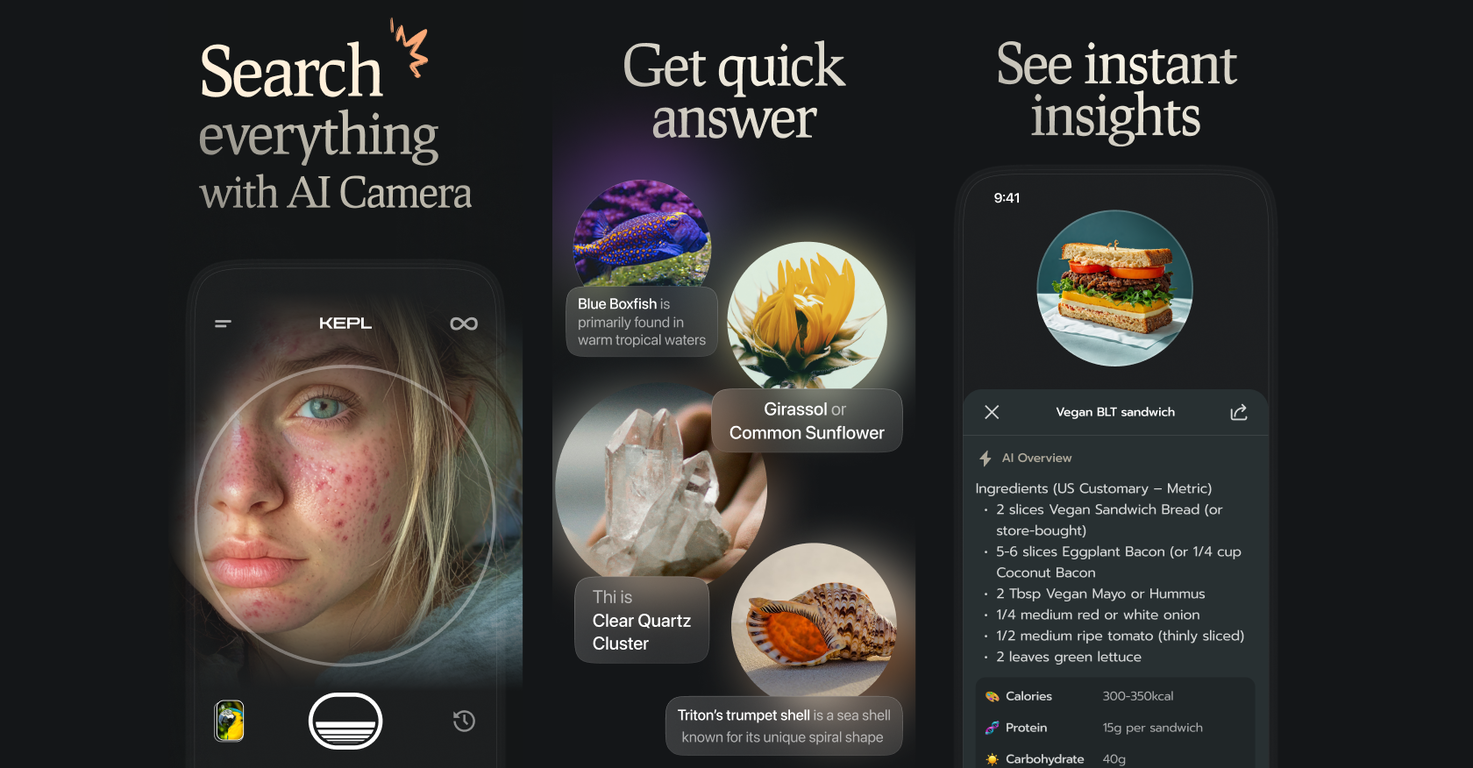 KEPL - Vision AI Search screenshot