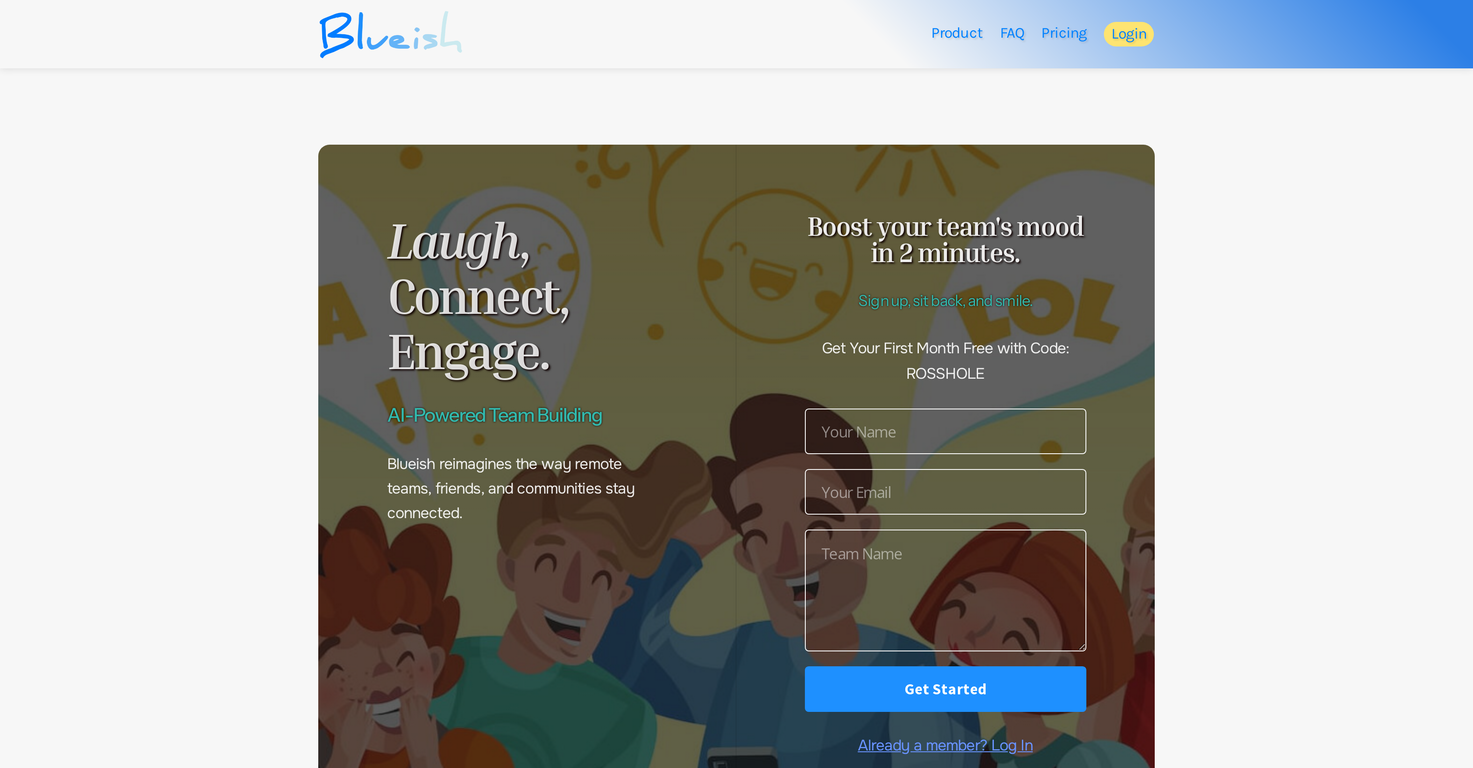 Blueish screenshot