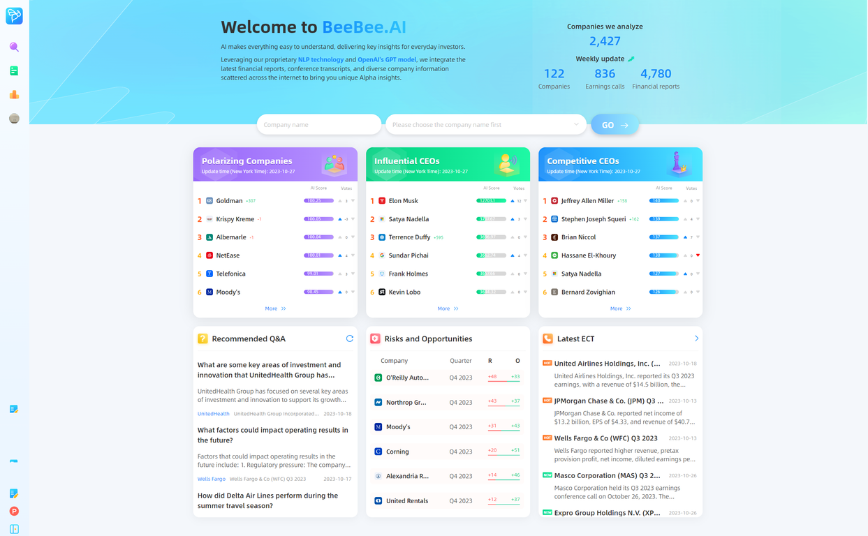 Beebee.com screenshot
