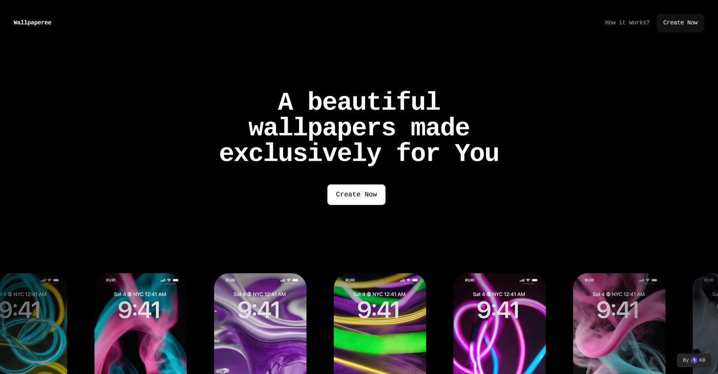 Wallpaperee screenshot