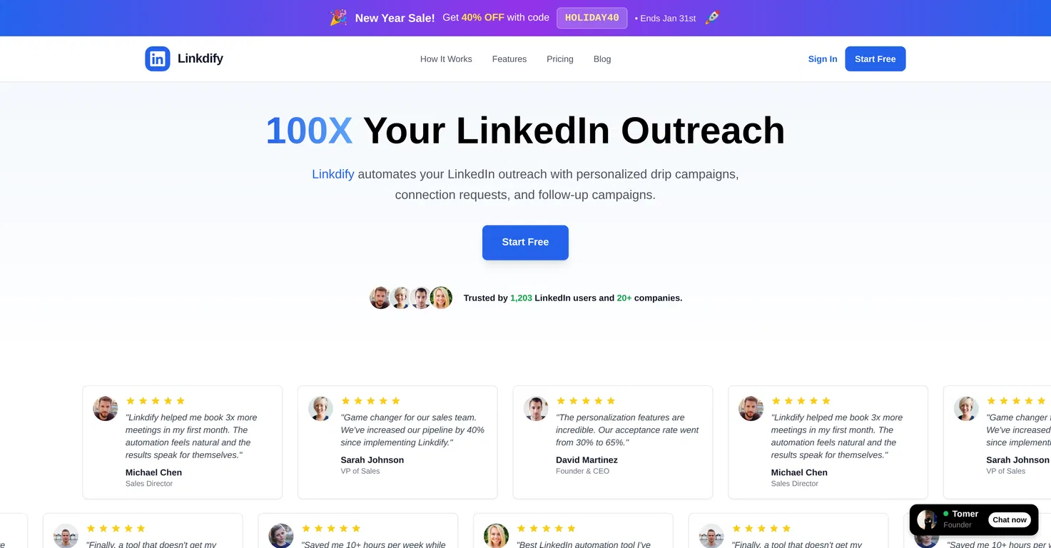 Linkdify screenshot