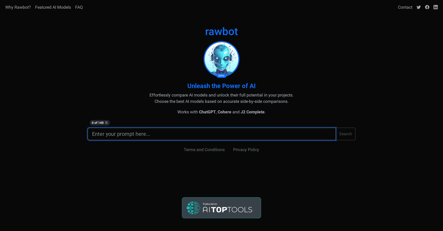 Rawbot screenshot