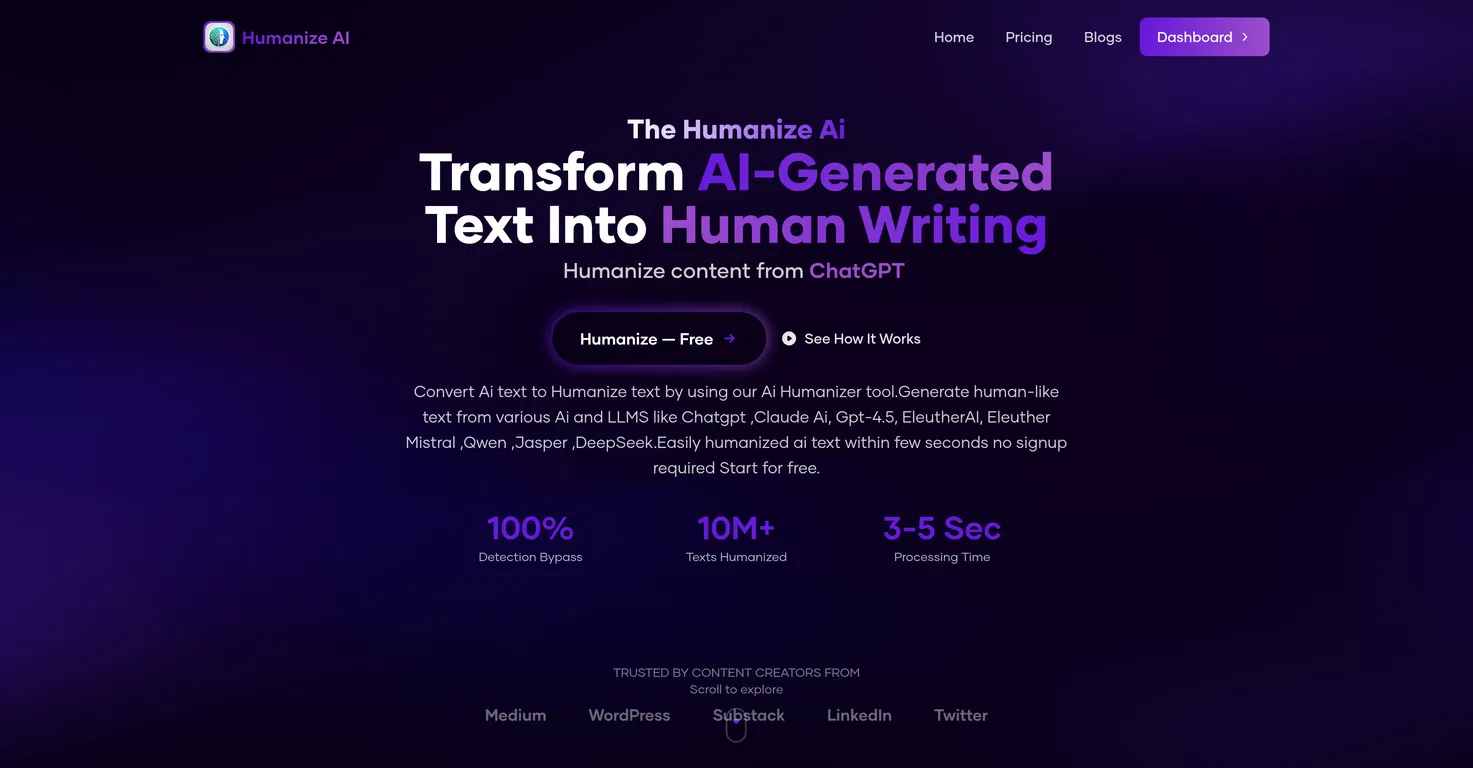 Humanize AI Pro screenshot