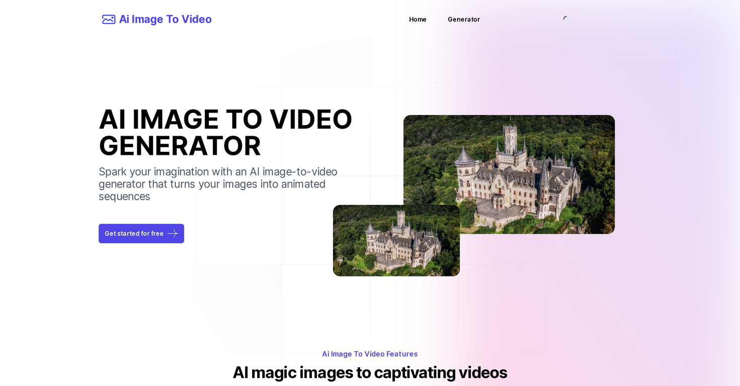 AI Image To Video Generator screenshot
