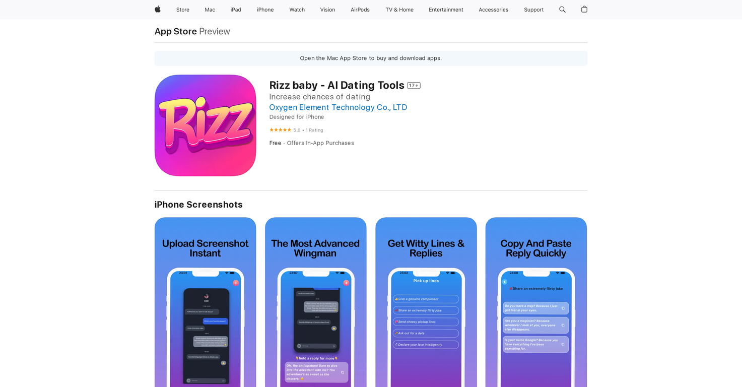 Rizz Baby screenshot