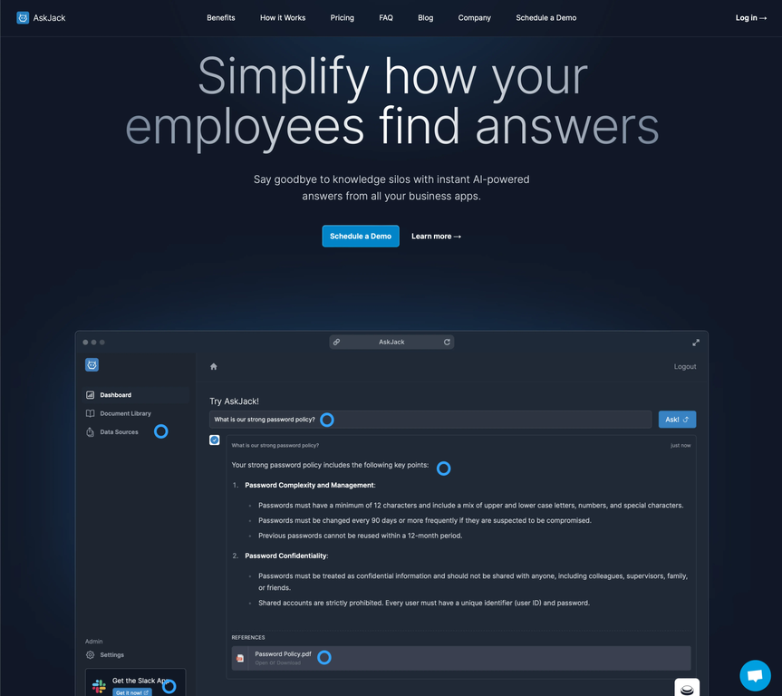 AskJack screenshot