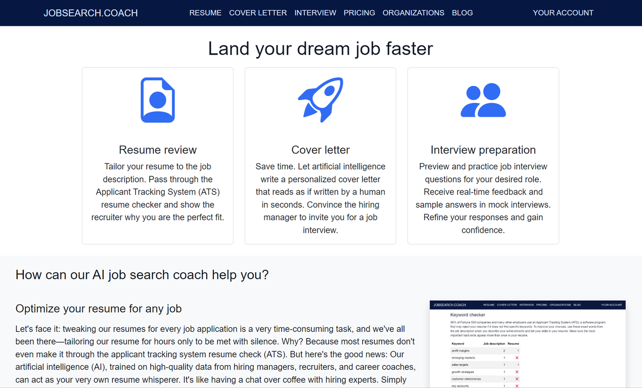 JobSearch.Coach screenshot