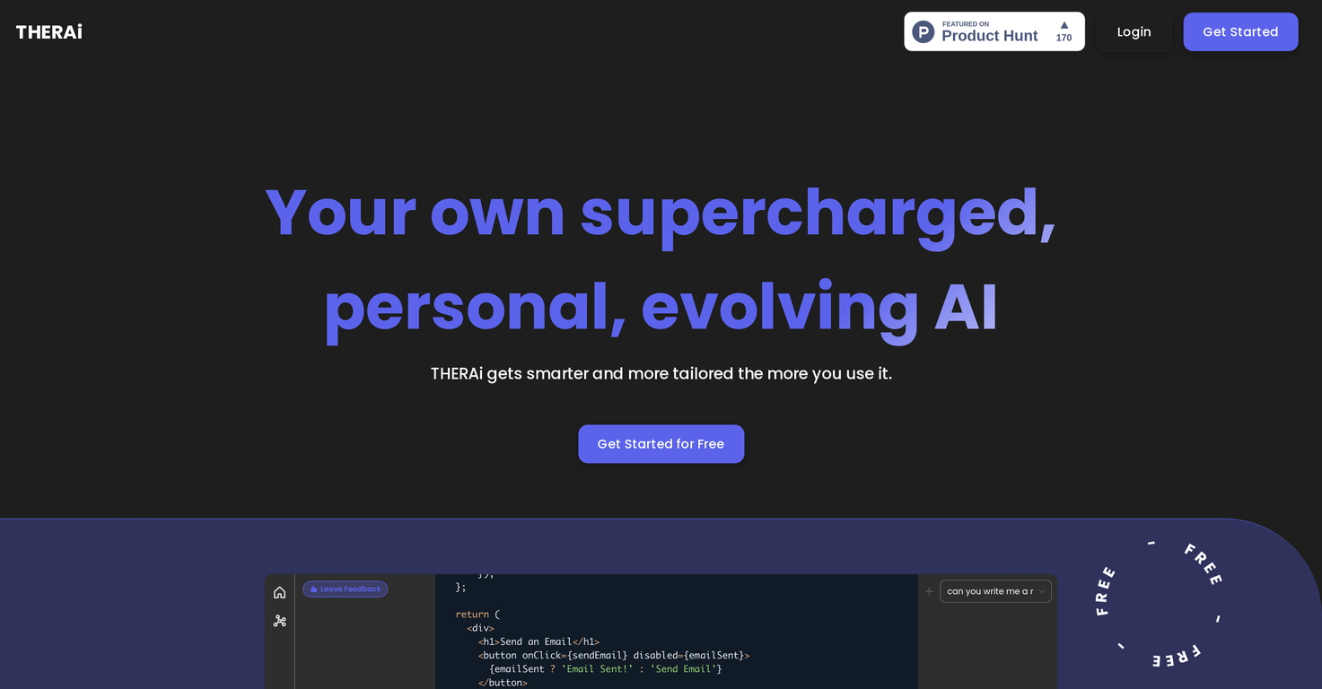 THERAi screenshot
