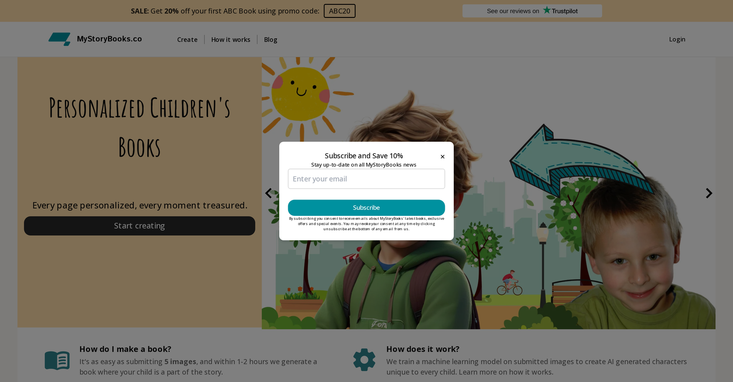 MyStoryBooks screenshot