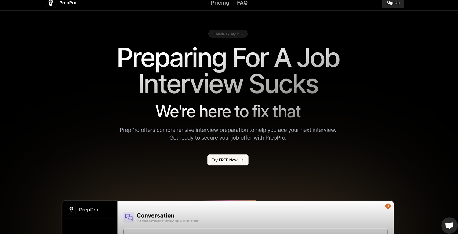 PrepPro screenshot