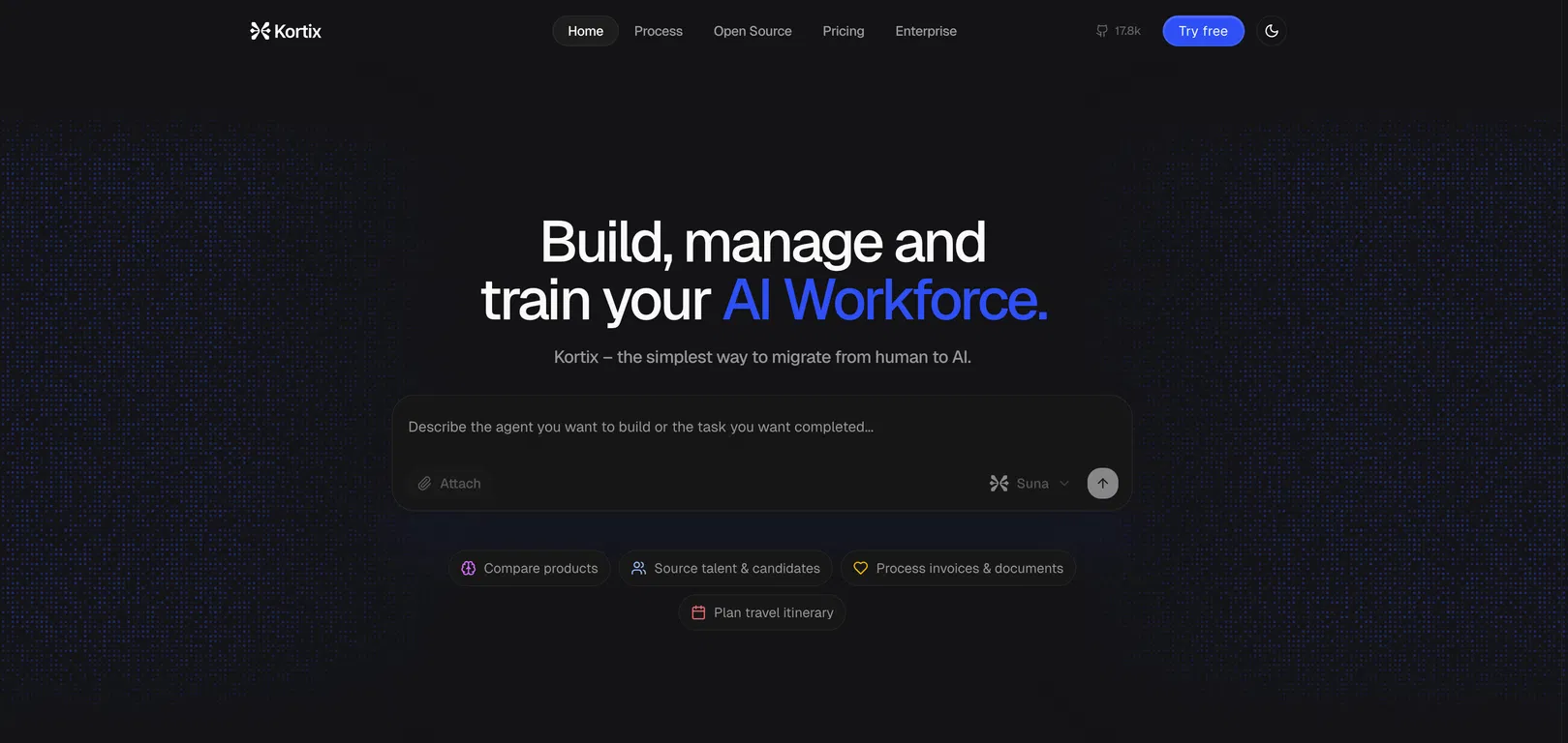 Kortix Suna screenshot