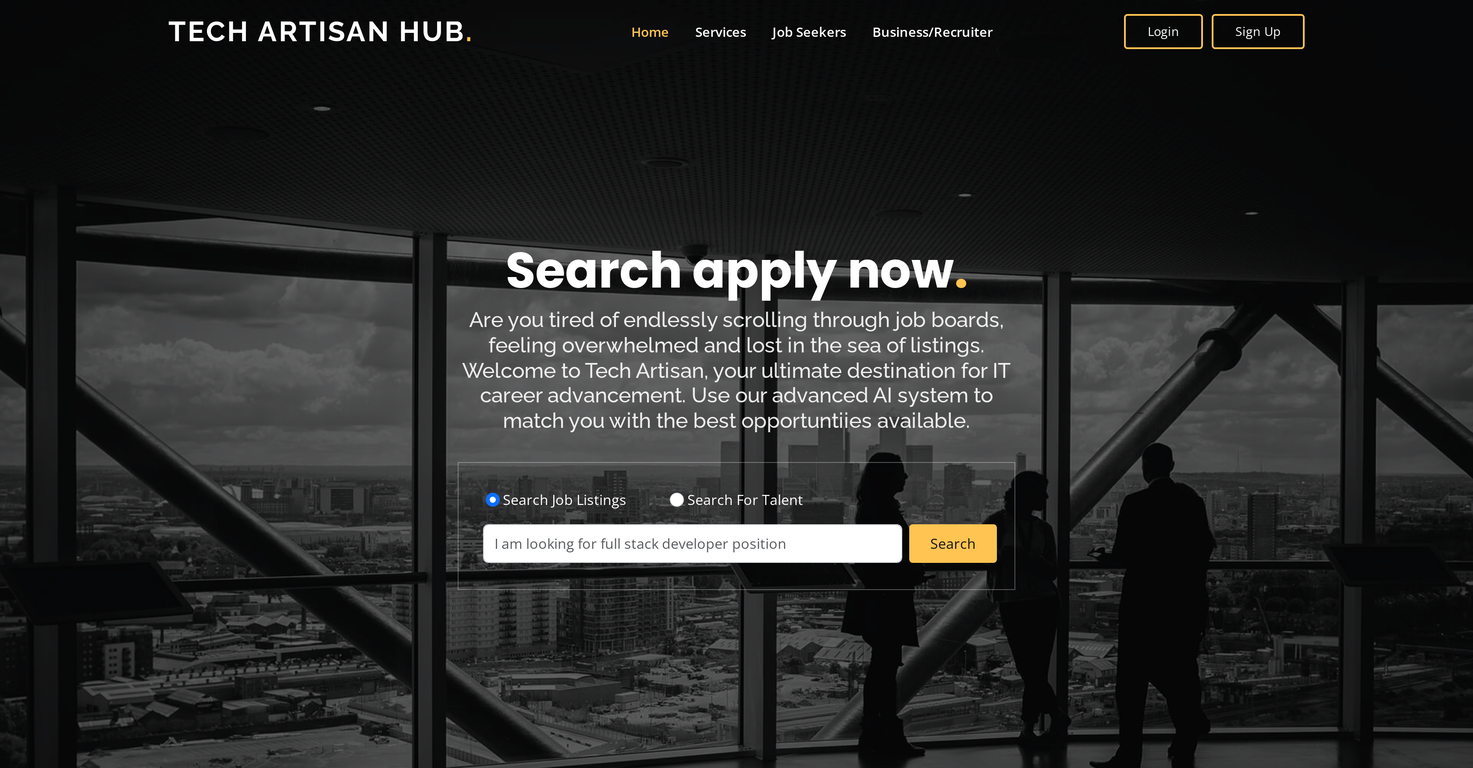 Tech Artisan Hub screenshot