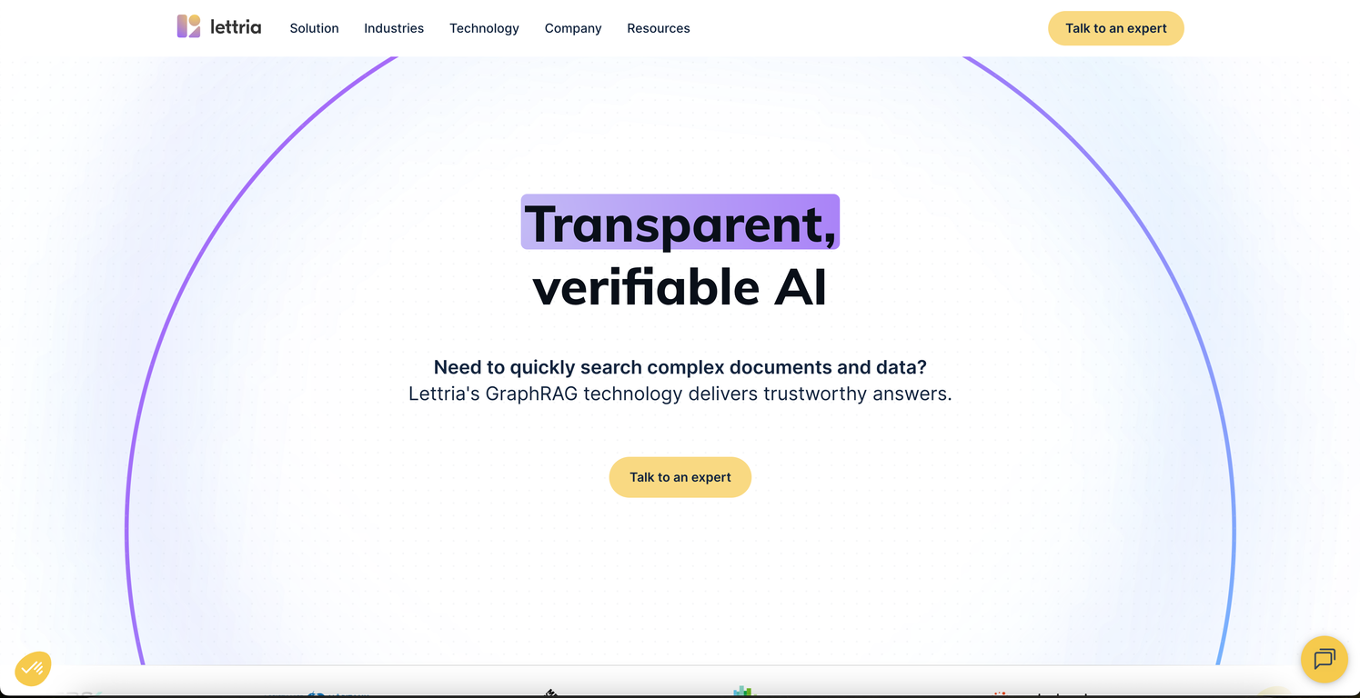 Lettria screenshot