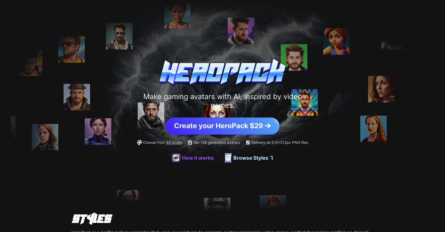HeroPack screenshot