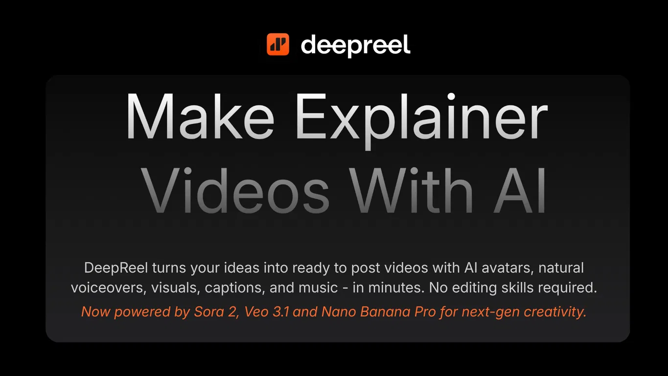 DeepReel screenshot
