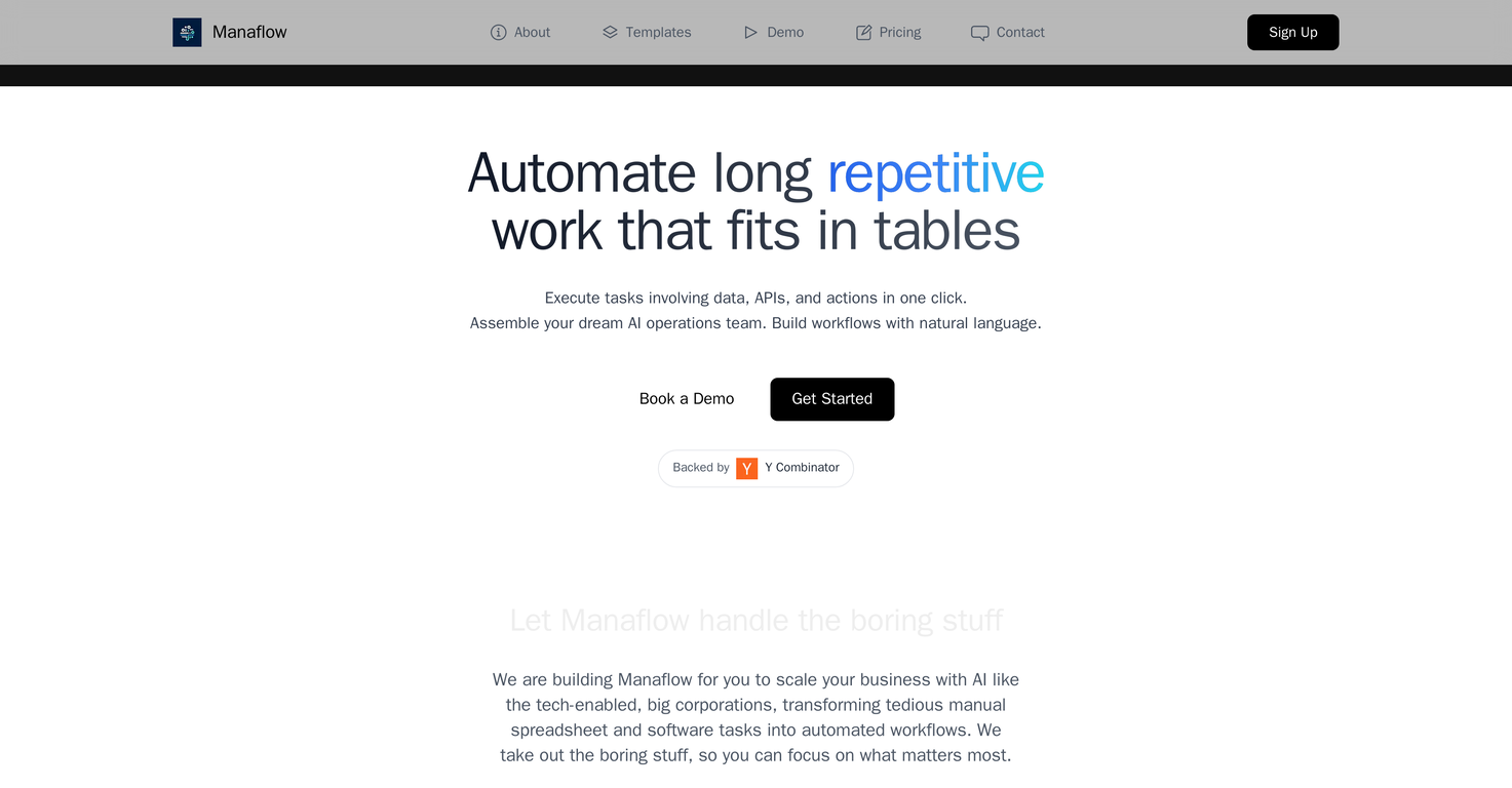 Manaflow screenshot