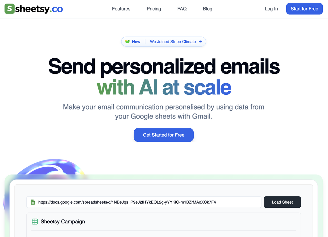 Sheetsy screenshot