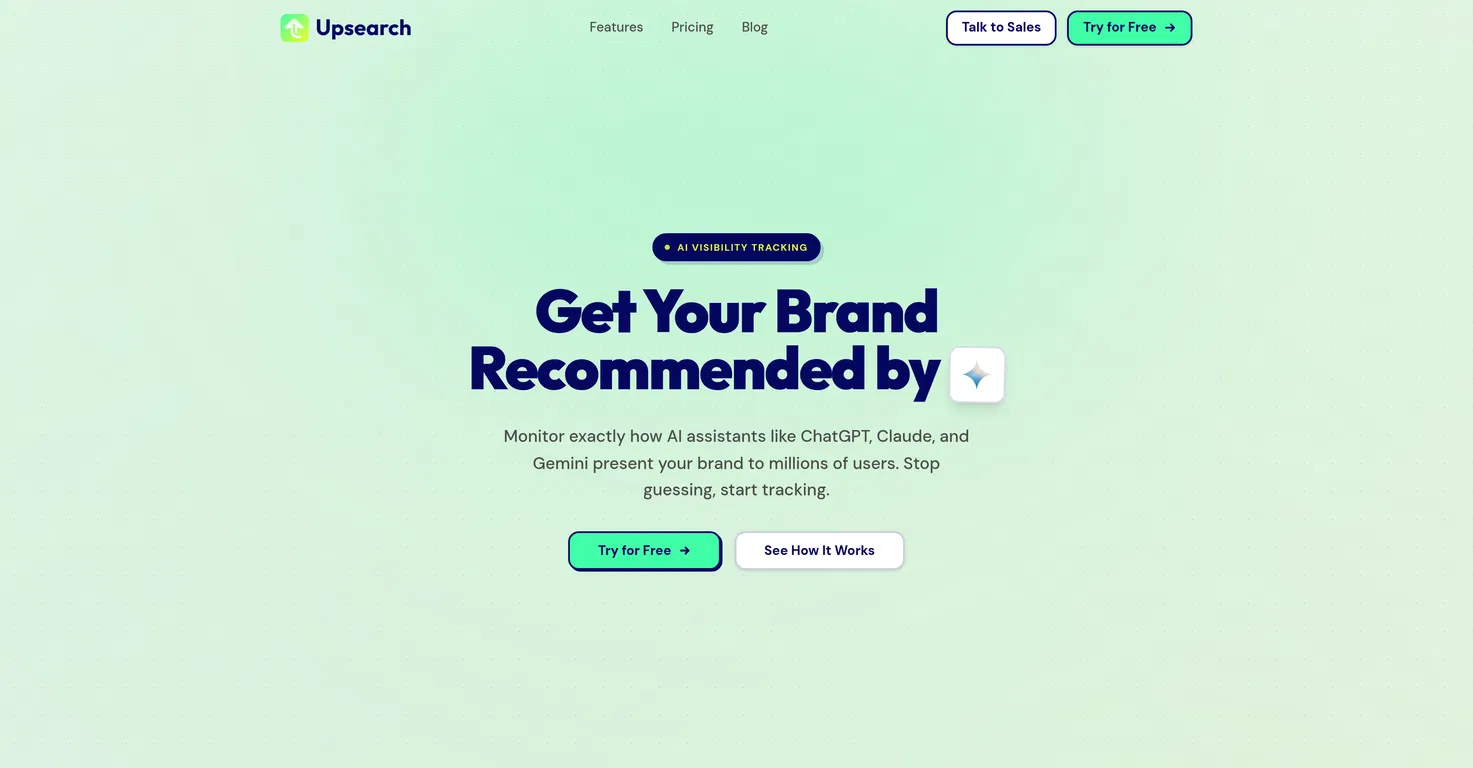 Upsearch screenshot