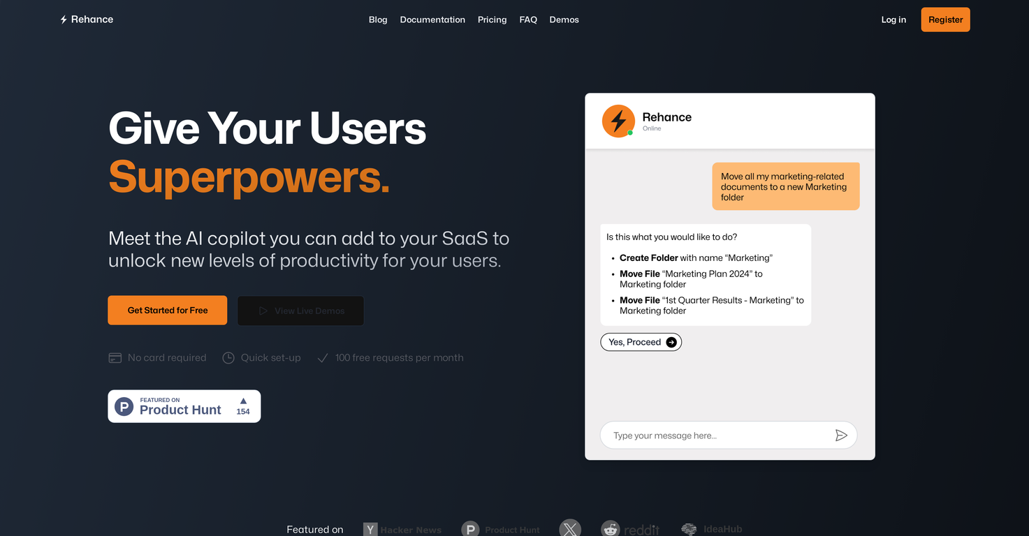 Rehance screenshot