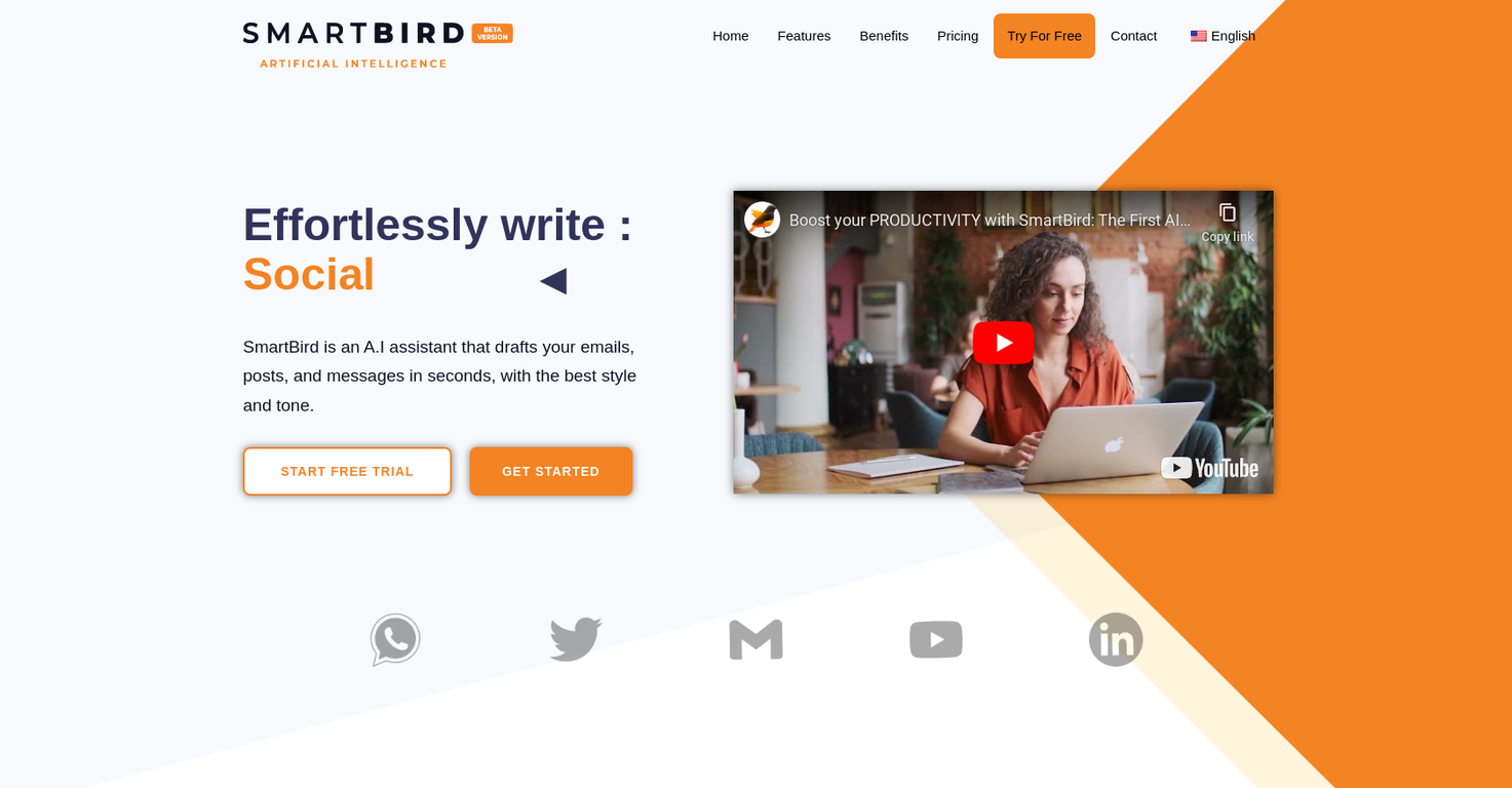 SmartBird screenshot