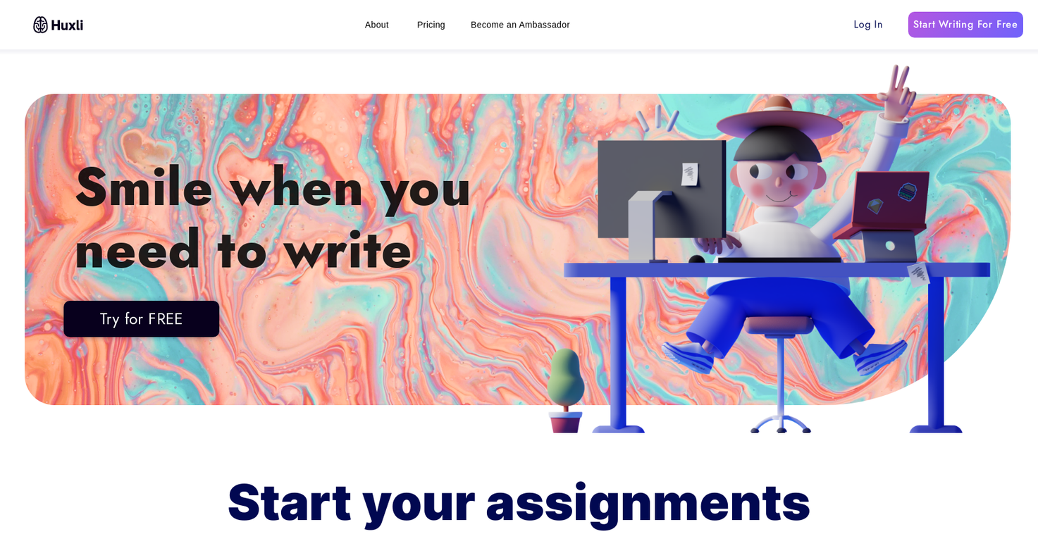 Huxli screenshot