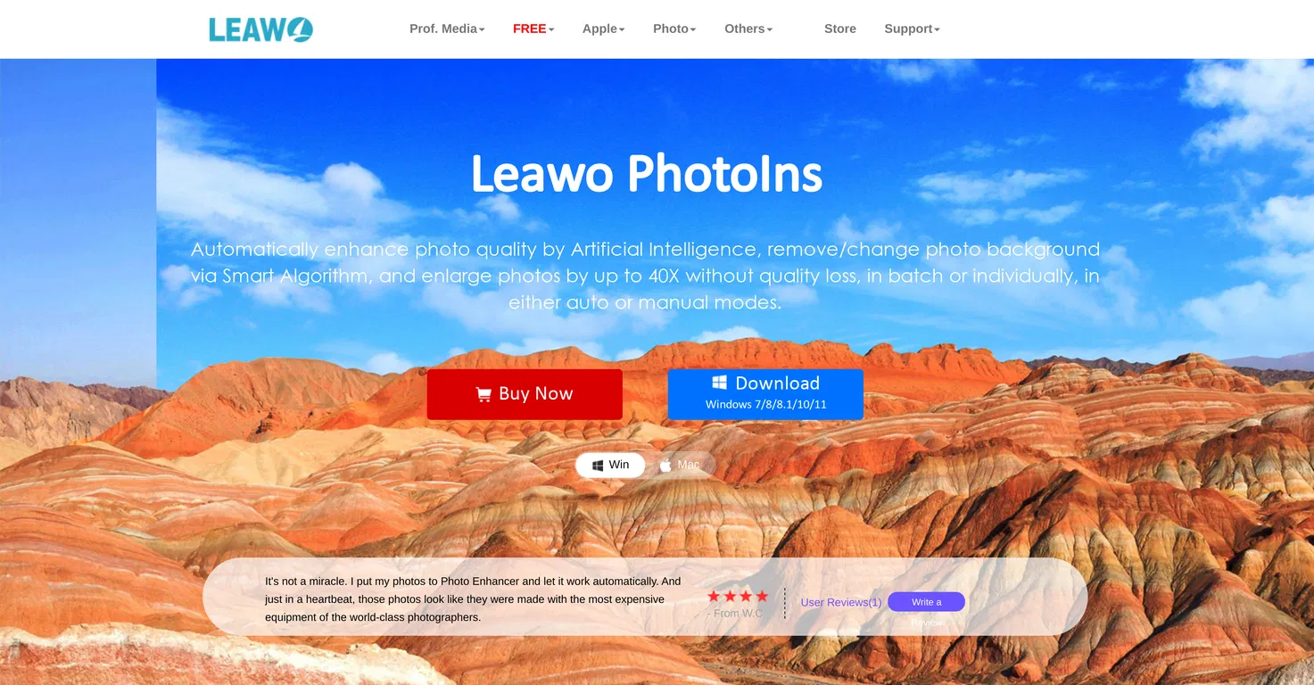 Leawo PhotoIns screenshot