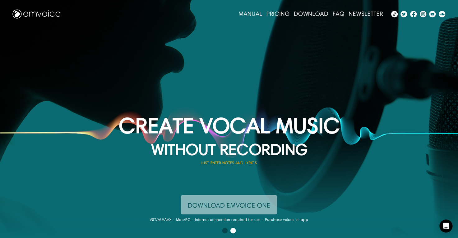 Emvoice screenshot