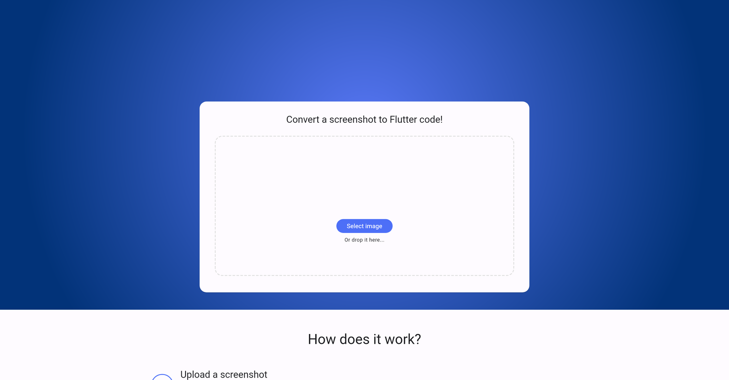 Pixels2Flutter screenshot