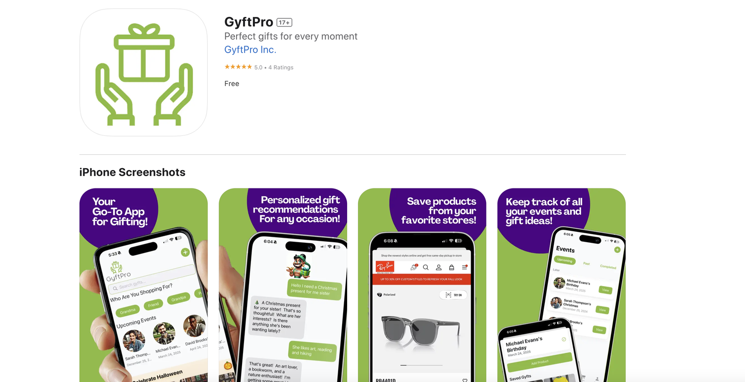 GyftPro screenshot
