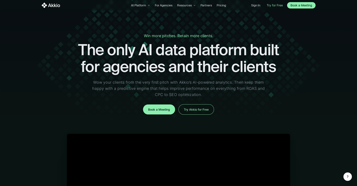 Akkio screenshot