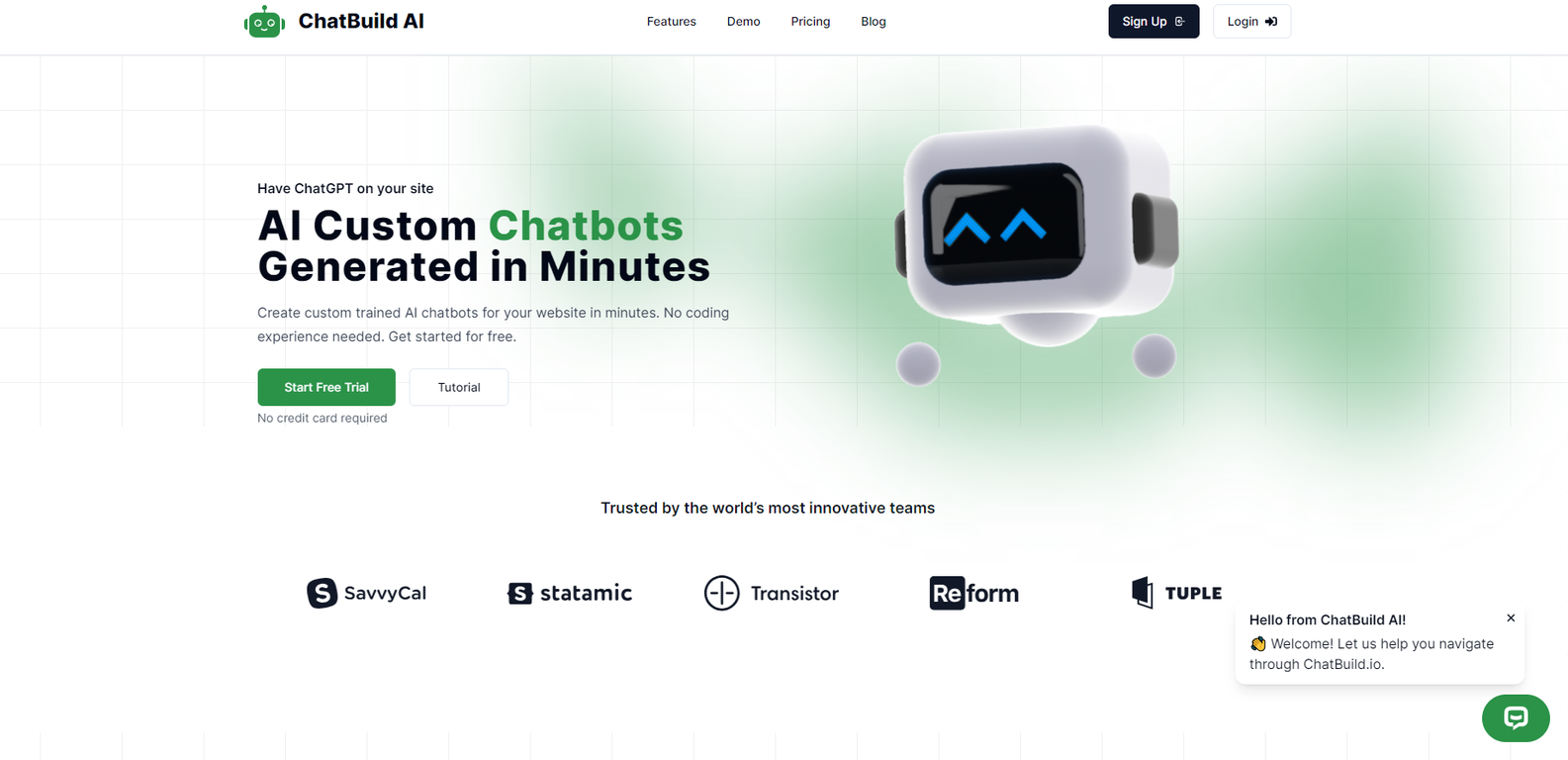 ChatBuild AI screenshot