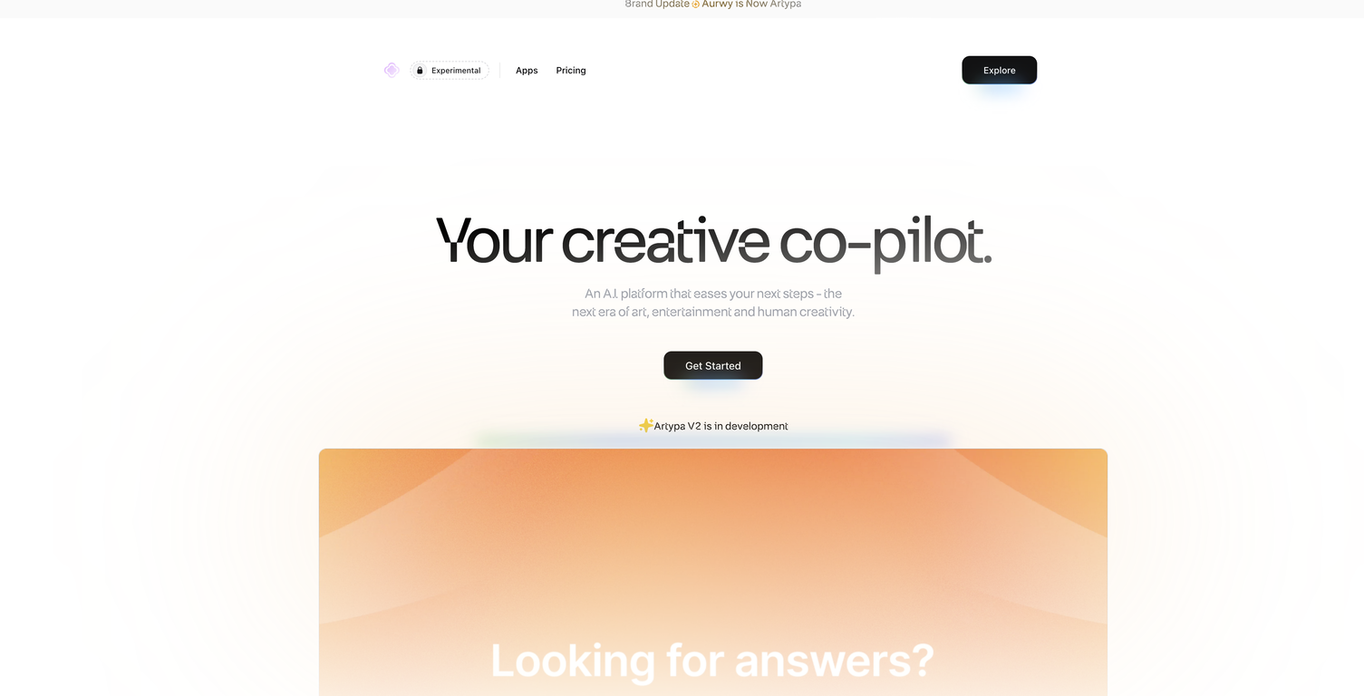 Artypa screenshot
