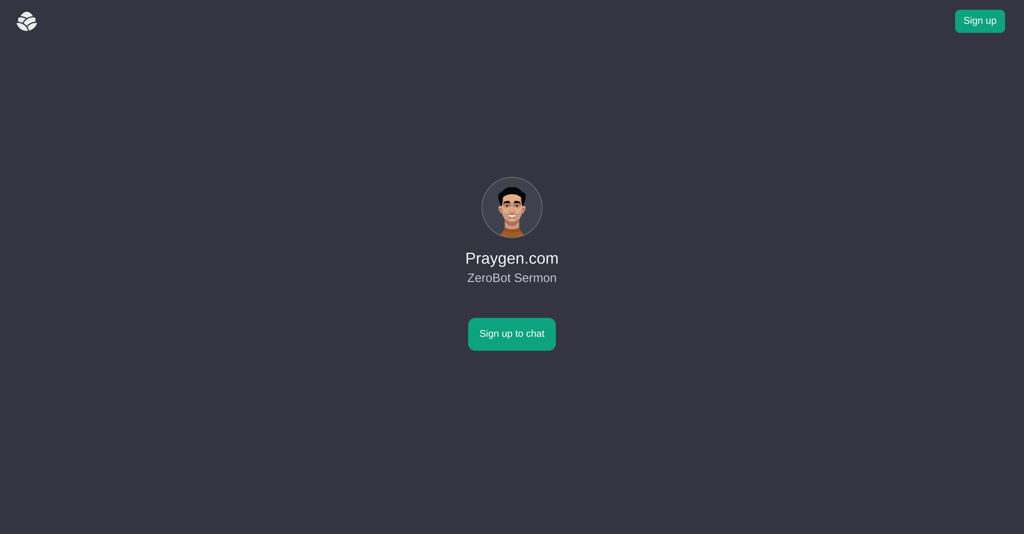 PrayGen screenshot
