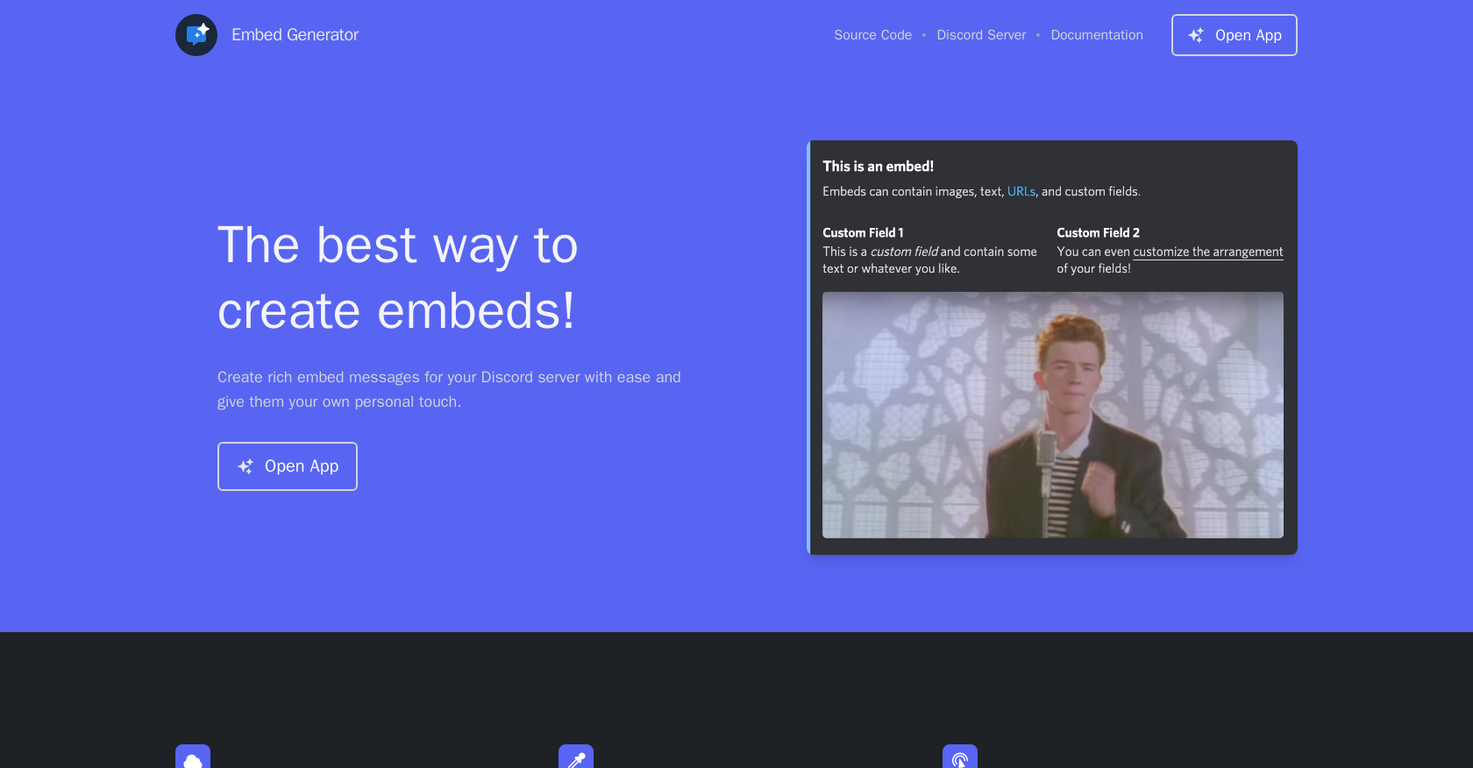 Embed Generator screenshot