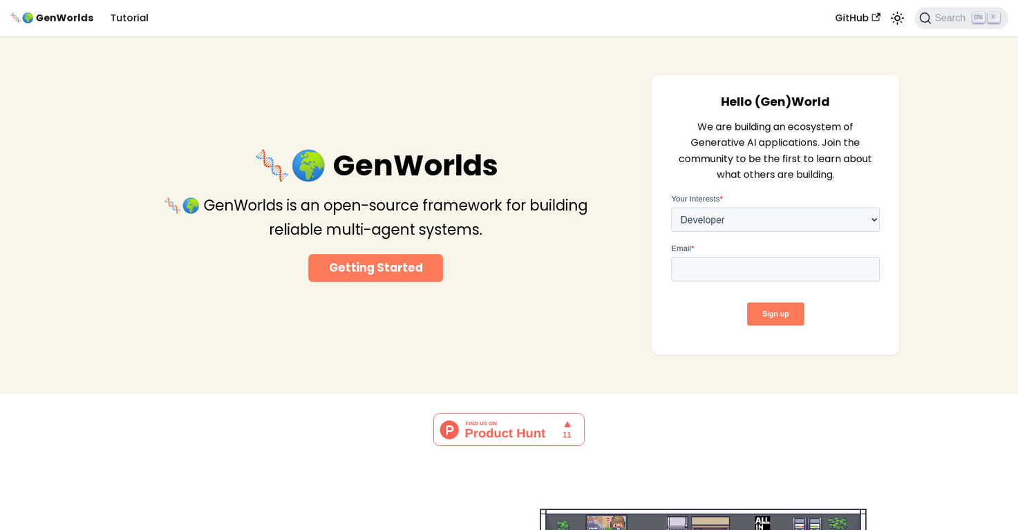Genworlds screenshot