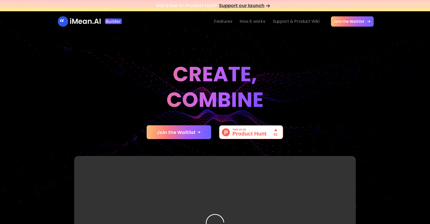 iMean AI Builder screenshot