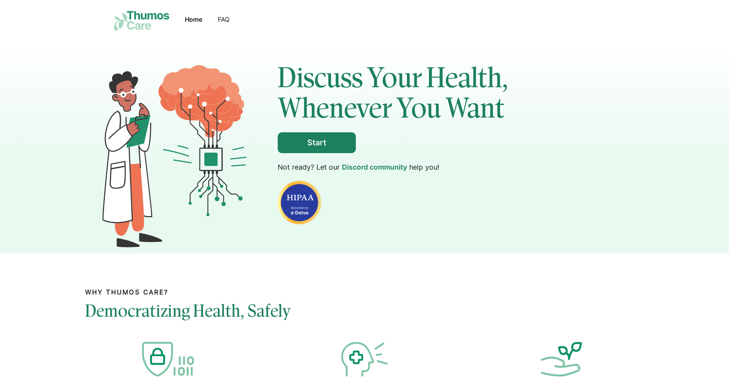 Thumos Care screenshot
