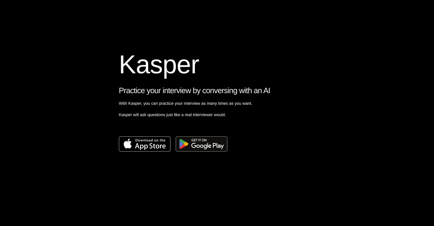Kasper screenshot