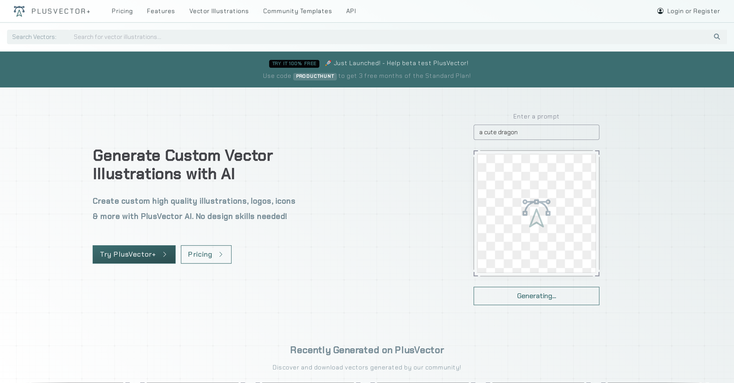 PlusVector screenshot